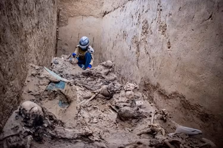 Human Remains Unearthed At A Long Lost Burial Site