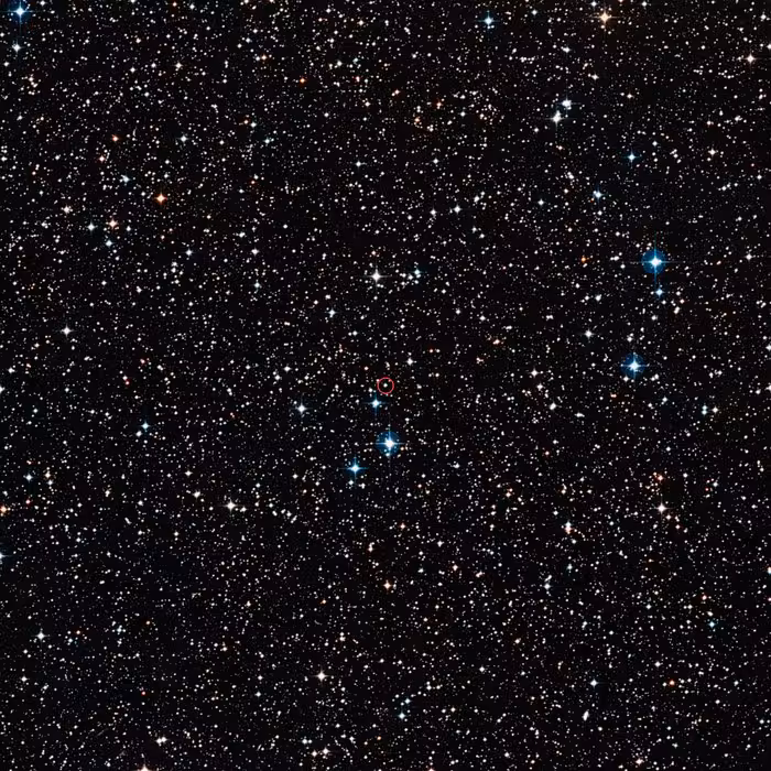 Around The Nova V445 Puppis Annotated