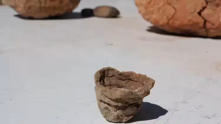Tiny Piece Of Ancient Pottery