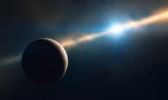 An Artist’s Concept Of Beta Pictoris B And Its Surrounding Disc.