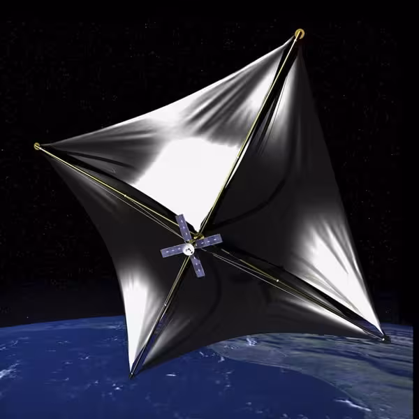 A Tiny Nanocraft And Lightsail Could Reach Another Star Within A Generation.