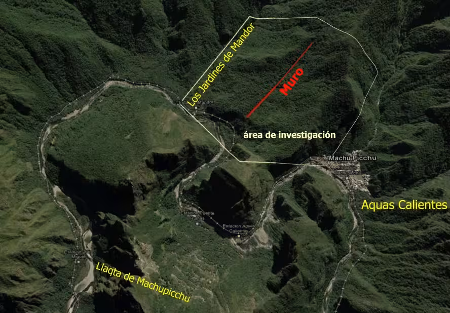 Aerial View Of The Archaeological Investigation Area