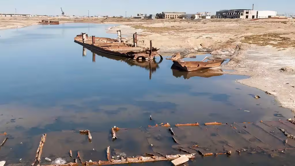 The Soviets Diverted The Rivers That Once Fed The Aral Sea To Grow Cotton