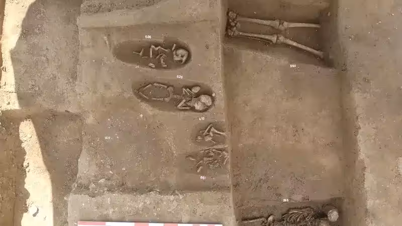 The Unique Feature Of The Beaurains Lès Noyon Burial Site Is That It Extends Five Levels Underground