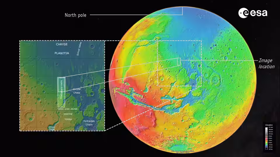 Where On Mars Is Shalbatana Vallis Article