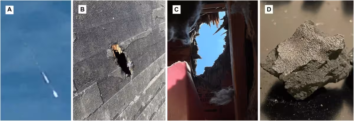 Images Showing The 2024 New Jersey Meteorite Event