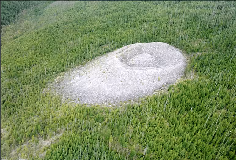 The Patom Cone. Photos Were Taken From The Helicopter By S.m. Mironov (2010)