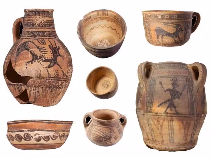 The Ancient “brand” Qurayyah Painted Ware (qpw), Formerly Called “midianite Pottery,” Whose Distinctive Style Spread Across Bronze Age Trade Networks.