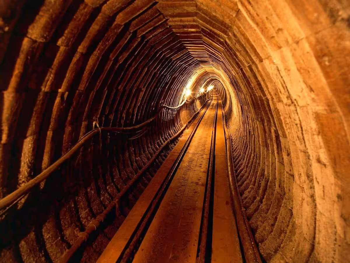 Hallstatt Salt Mine (unesco World Heritage Site, Inscribed In 1997), Upper Austria.