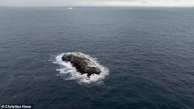 Using A Drone, They Were Able To Explore The Island From Above