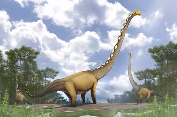 Artist's Reconstruction Of Uragasaurus Kalasinensis