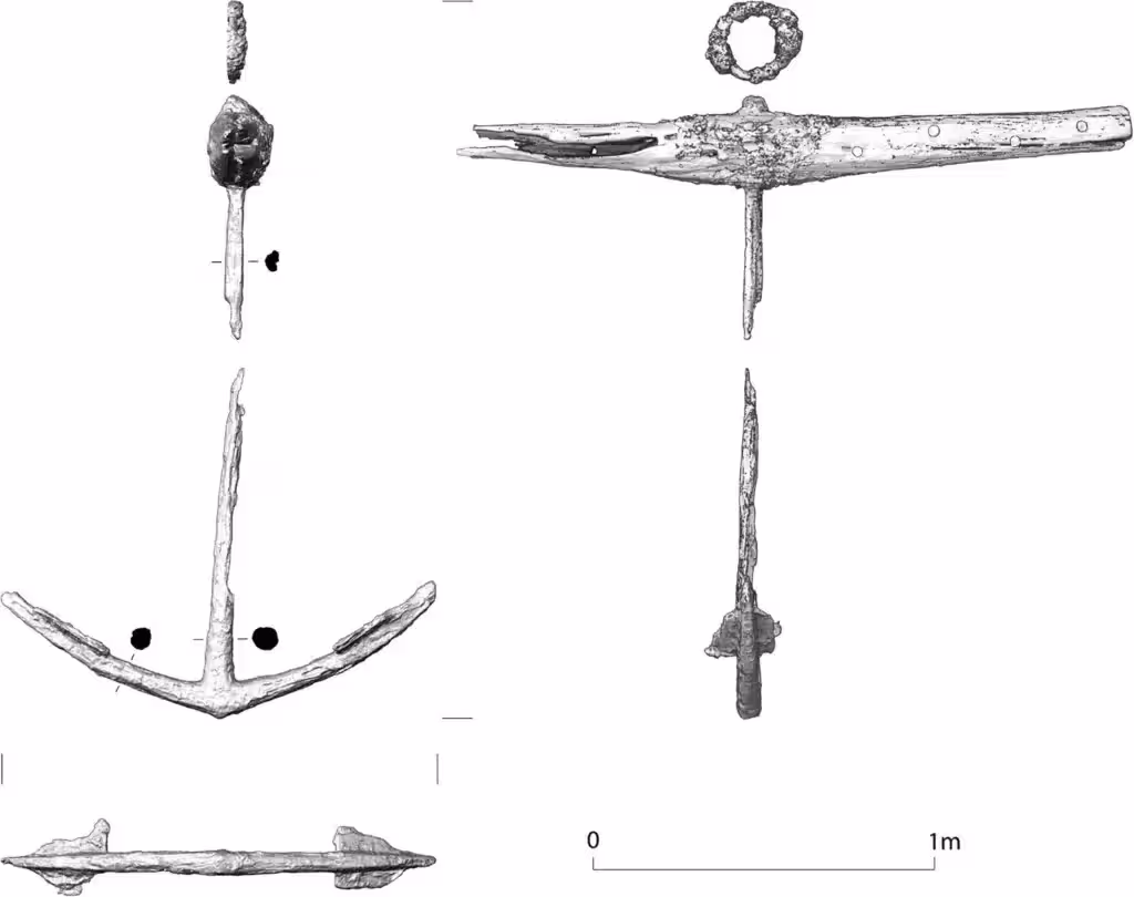 Remains Of The Stock Anchor From Target Location M5036 Illustration By M. Grabowski 1024x810 1