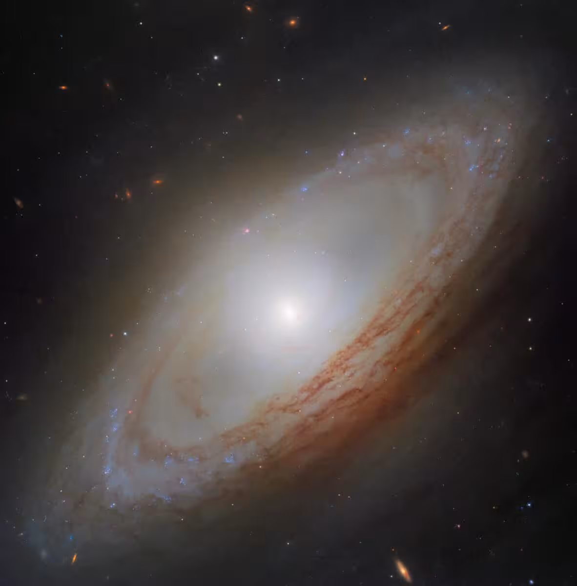 A Galaxy Spinning Out Of Sync