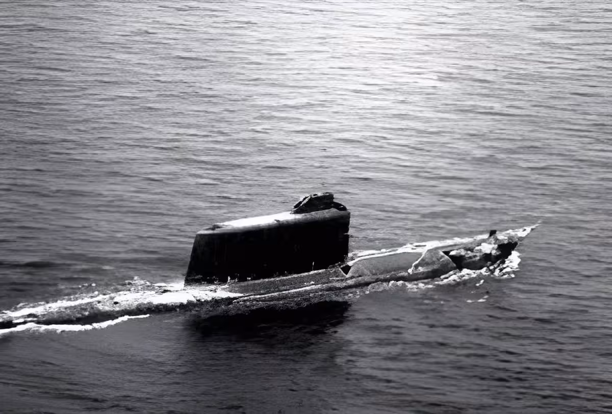 A Soviet Golf Class Submarine, The Type Of Ship That Project Azorian Upscaled