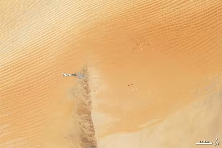 The Empty Quarter—or Rub’ Al Khali—is The World’s Largest Sand Sea