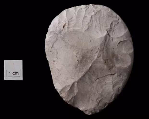 The Disc Shaped Flint Knife Unearthed At Bulford.