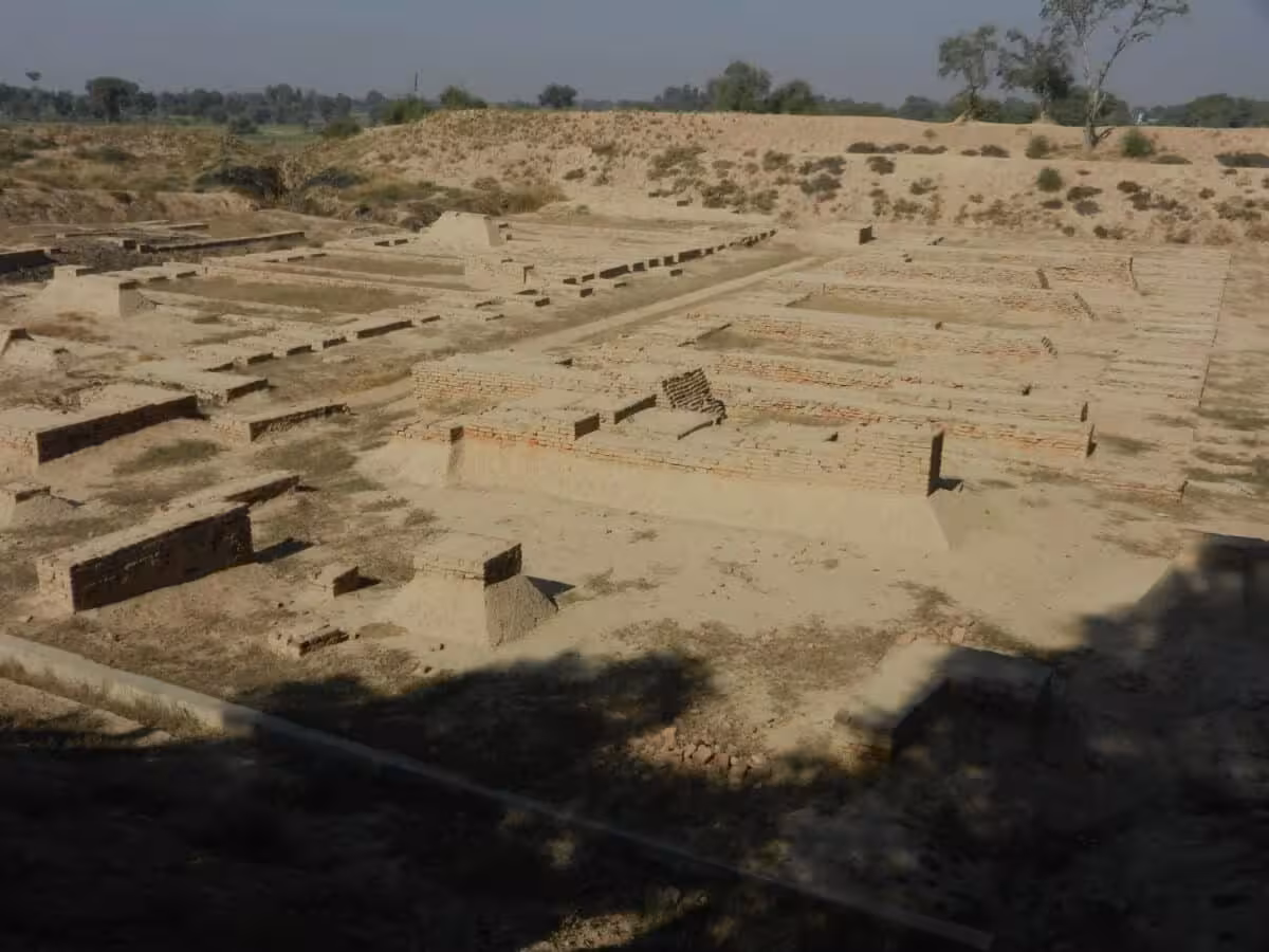 Archaeological Site Of Harappa In Modern Day Pakistan, One Of The Best Known Cities Of the Indus Valley Civilization.