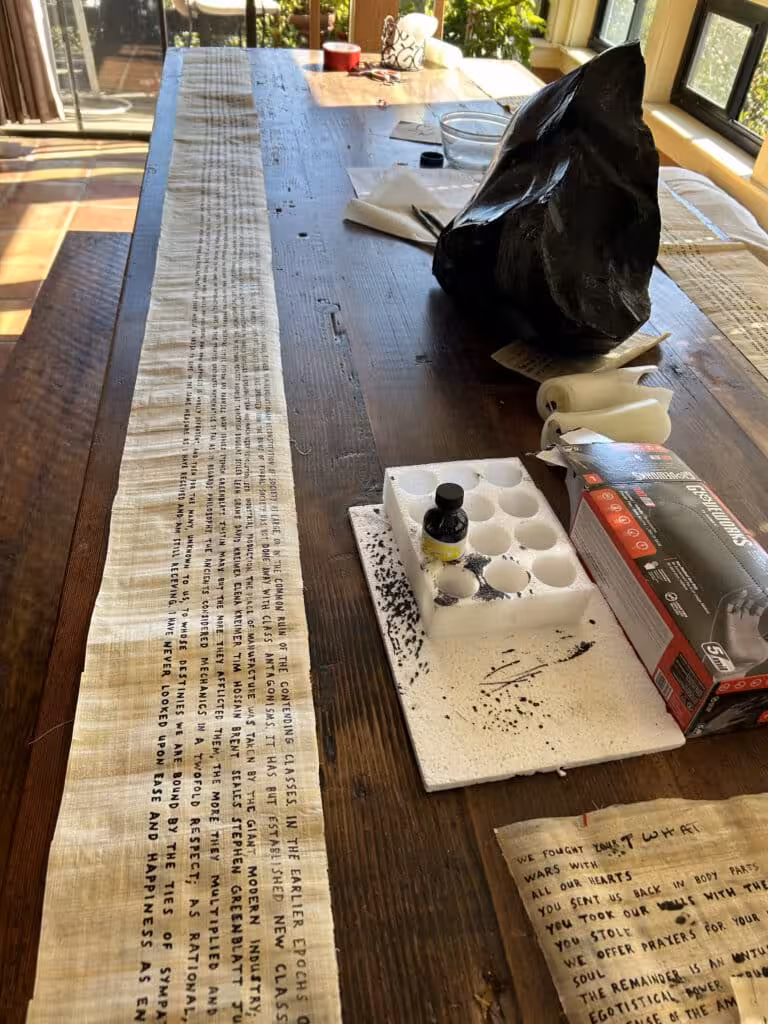 A Model Roman Scroll Virtually Unrolled After Carbonization.