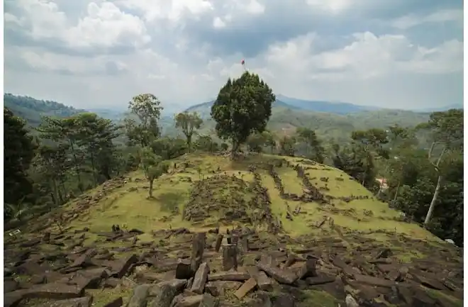 Gunung Padang, Located In Cianjur, West Java, Indonesia