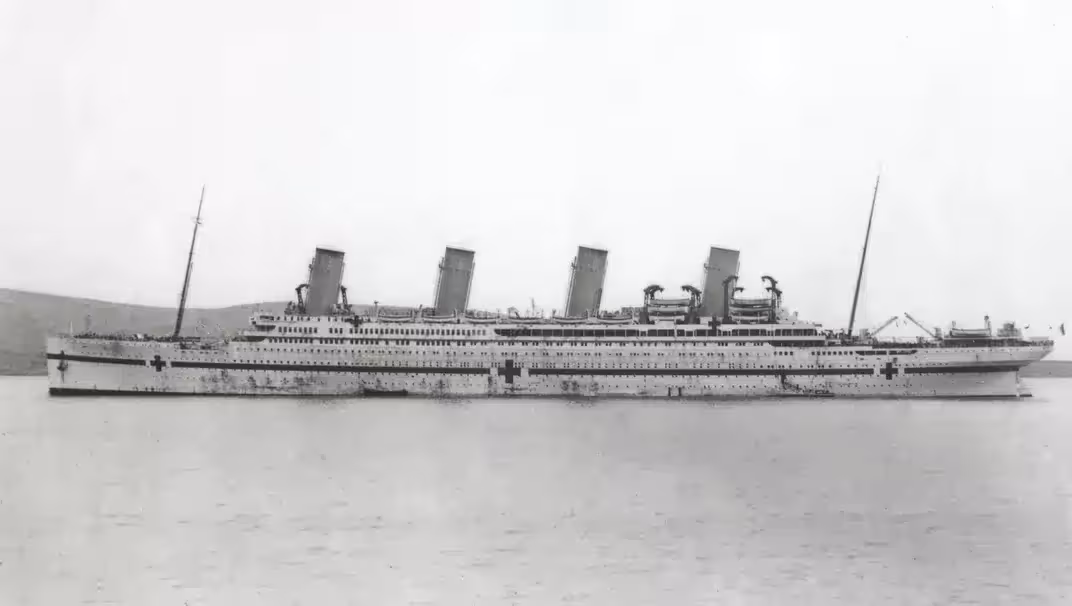The Britannic Was The Sister Ship Of The Titanic And Olympic.