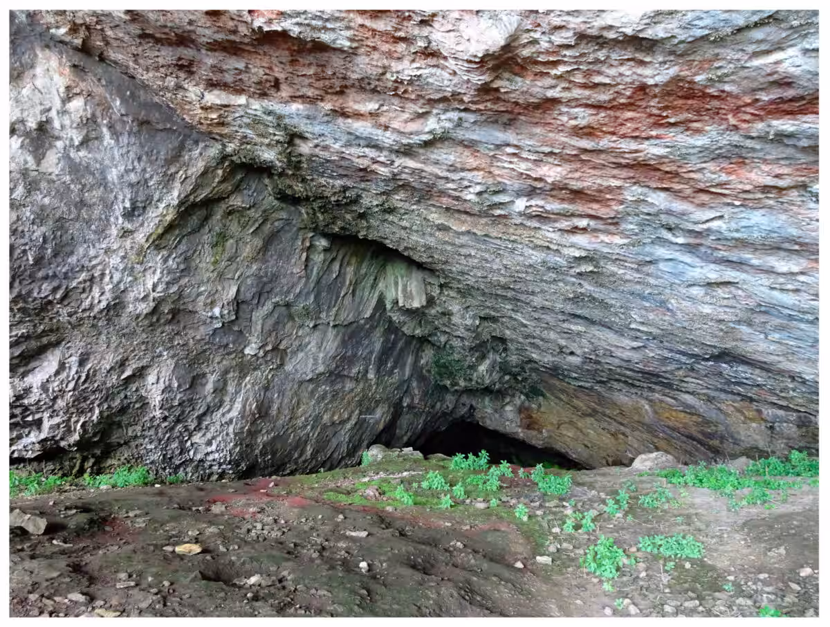 The Main Gallery Of Bacon Hole Cave, Viewed Toward The Northwest.