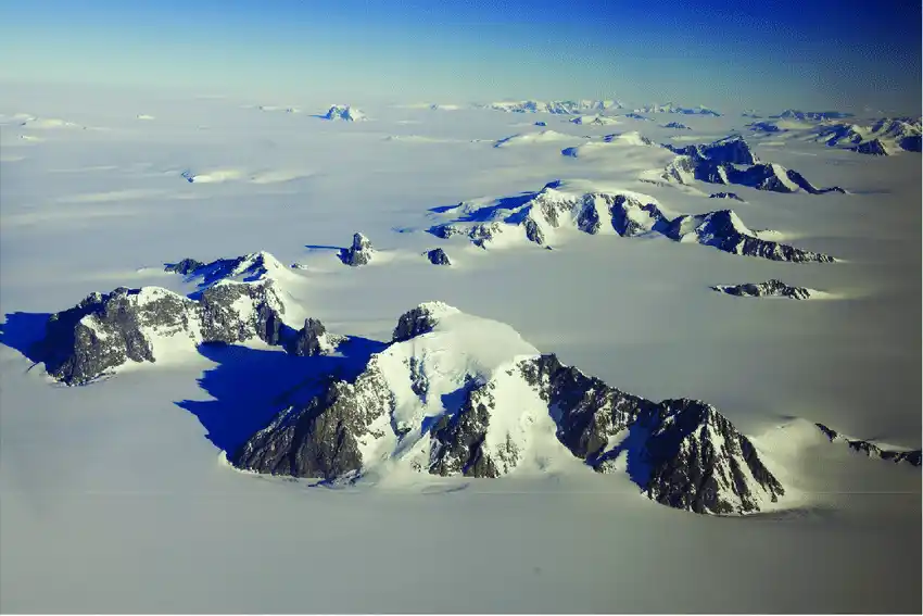 The Ellsworth Mountains Are Some Of The Highest In Antarctica