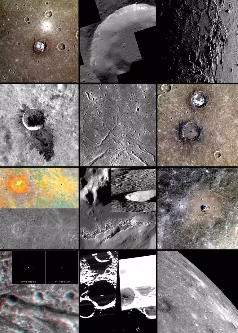 Observations Collected By Nasa’s Messenger Spacecraft Were Used To Create New Maps Of Mercury’s Shrinking Surface.