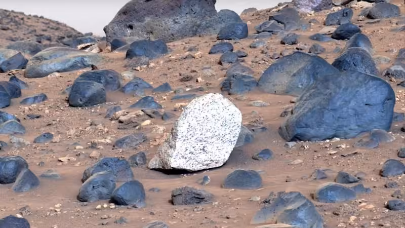 Atoko Point Rock Perseverance Rover Mars