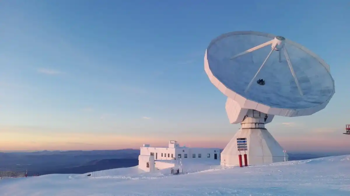 The Iram Telescope, One Of The Instruments Employed By The Research Team.
