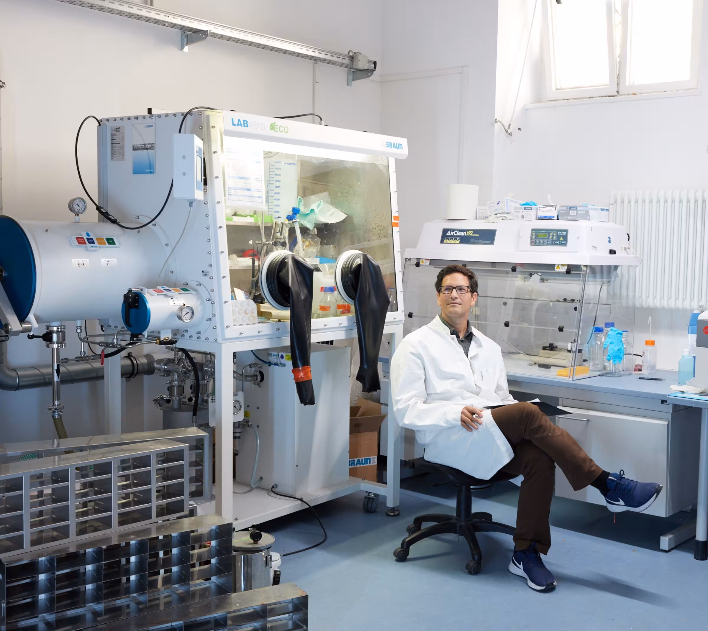 William Orsi studies microbial life under extreme conditions, usually in terrestrial environments such as the deep sea.