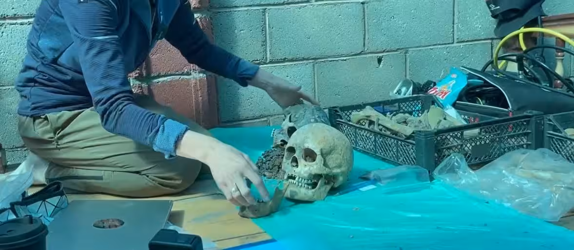 Skeletal Remains Uncovered At Toru Aygyr.