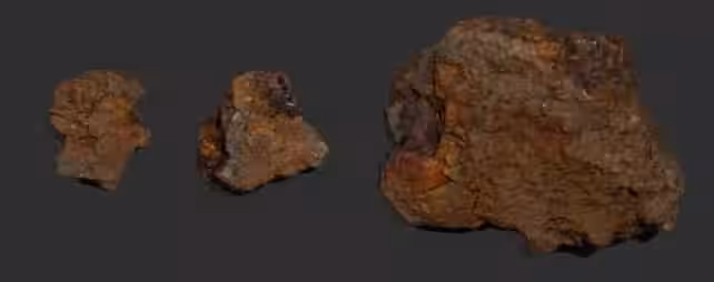 Three Broken Fragments Recovered From The Artifact