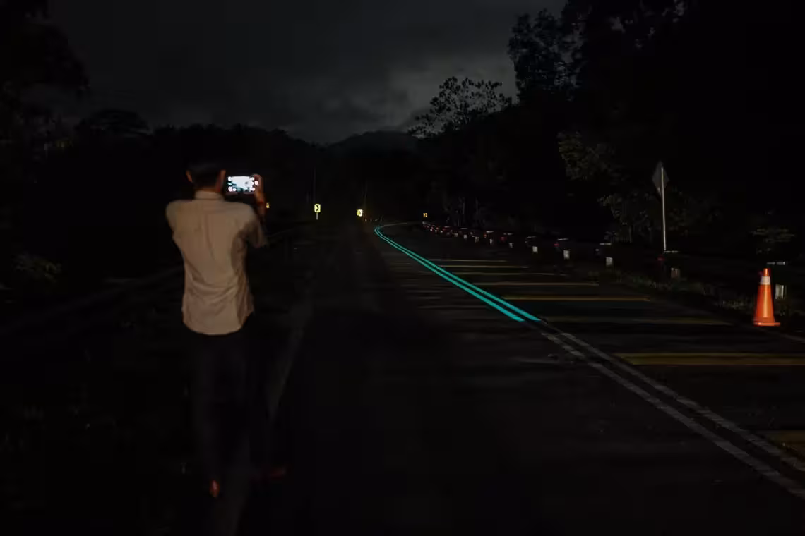 The pilot project was implemented on Oct 28 on a two-lane road near the rural Semenyih town in Selangor. 