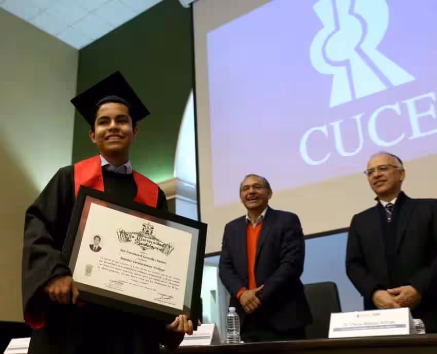 At 13 Years Old, After Completing Her Bachelor's Degree In Qfb At Cucei And A Master's Degree