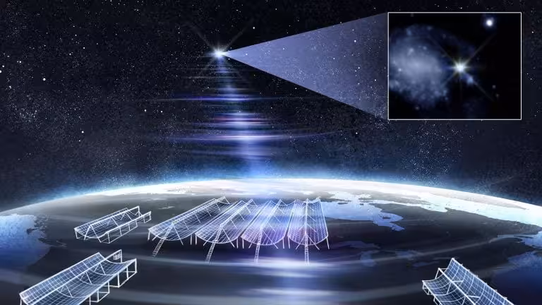 Artist’s Impression Of The Localization Of Frb 20250316a In Ngc 4141.