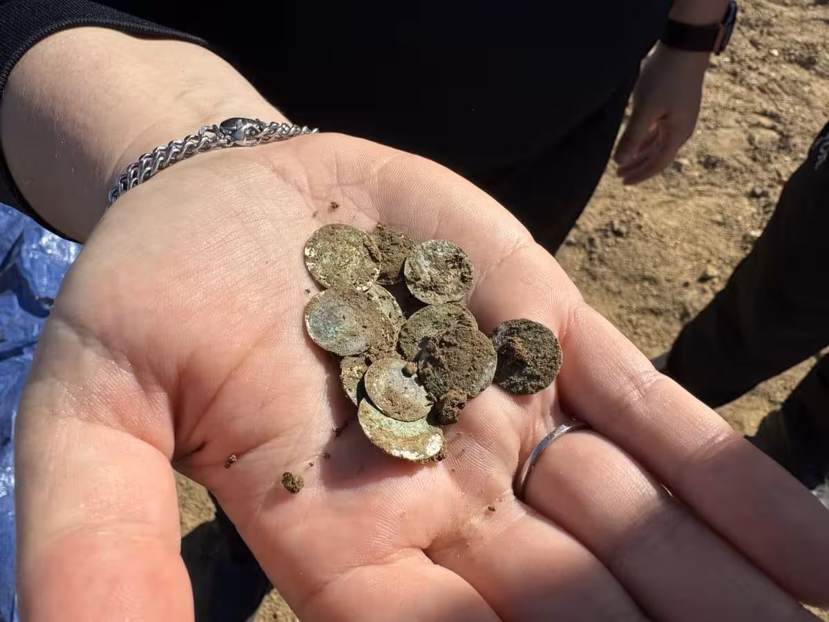 The Field Revealed More Than 2,150 Silver Coins Buried For 900 Years
