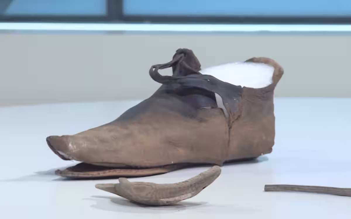Shoes Found On The Wreck Of The Lootsi Cog