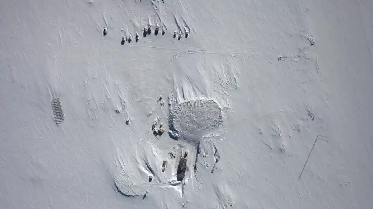 Lake Vostok Is Located Near Russia's Vostok Research Station In Antarctica