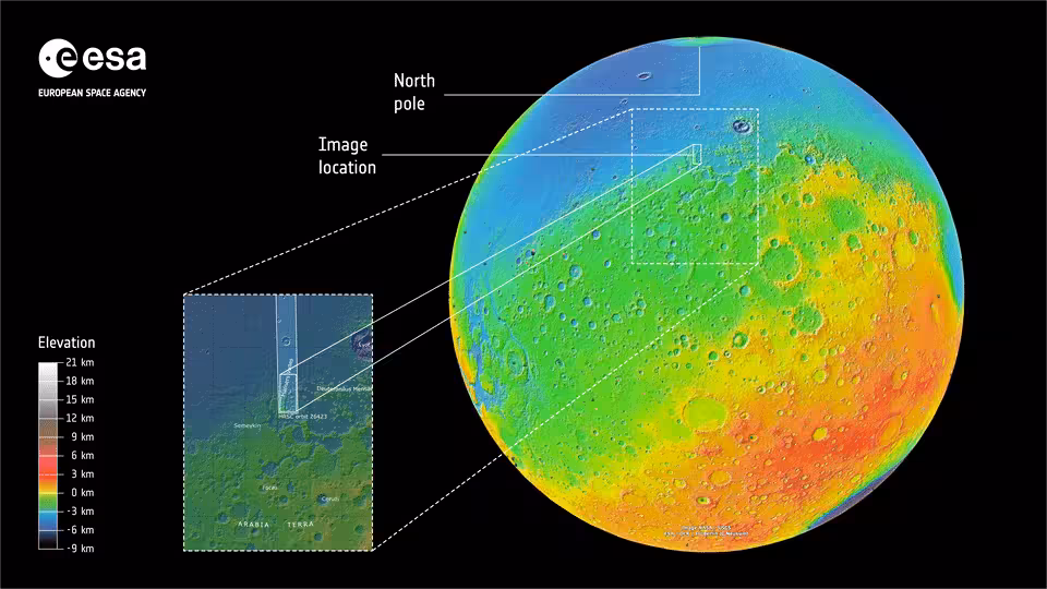 Where On Mars Is Mamers Valles Article