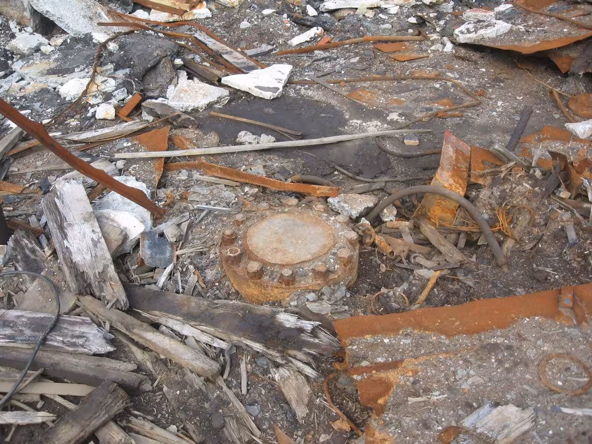 The Abandoned Site Of The Kola Superdeep Borehole (sg 3) On The Kola Peninsula.
