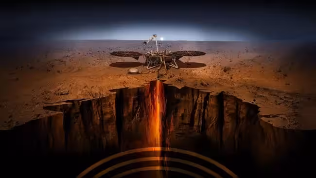 Nasa's Insight Revealed Hidden Structures Beneath Mars Using Seismic Waves.