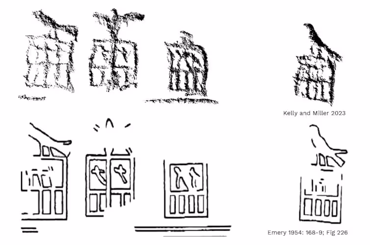 Comparing The New Digital Reconstruction With Emery’s 1954 Drawings