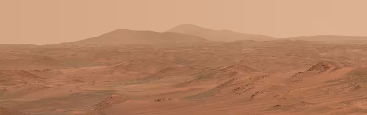 Perseverance Gazes Toward “lac De Charmes,” Capturing A Vast And Windswept Martian Landscape.