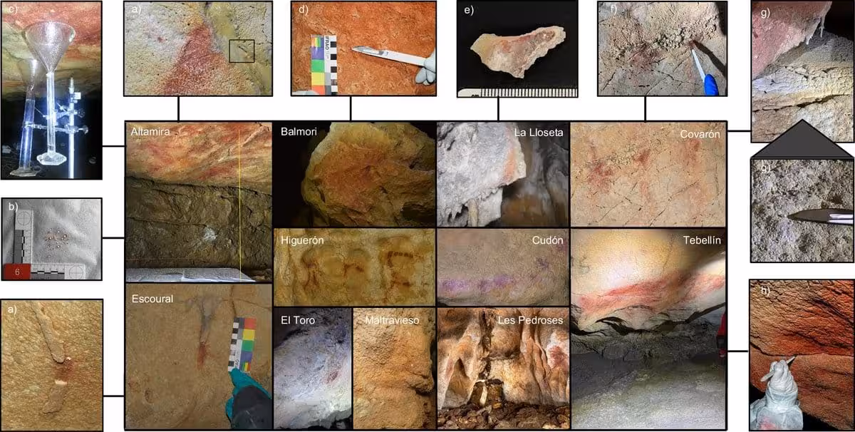 Prehistoric Cave Art And Archaeological Samples Examined For Ancient Human Dna.