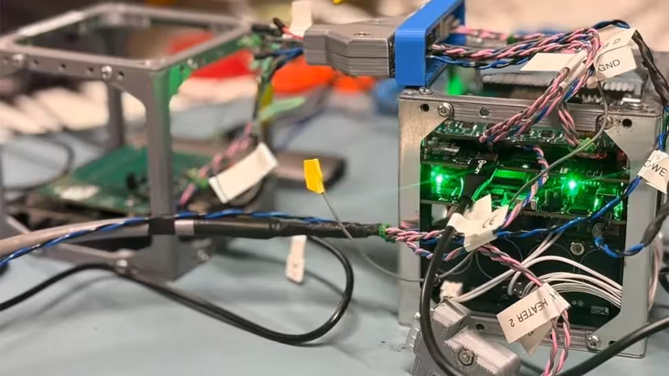 The Balls Prototype Developed By Stellenbosch University During A Simulated Lander Test.