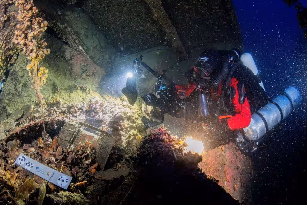 A Deep Sea Expedition Recovers Artifacts From The Britannic, One Of The Most Famous Shipwrecks In The Mediterranean.