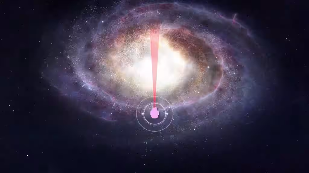This Illustration Highlights The Area Of The Milky Way That Roman’s Galactic Bulge Survey Will Observe.