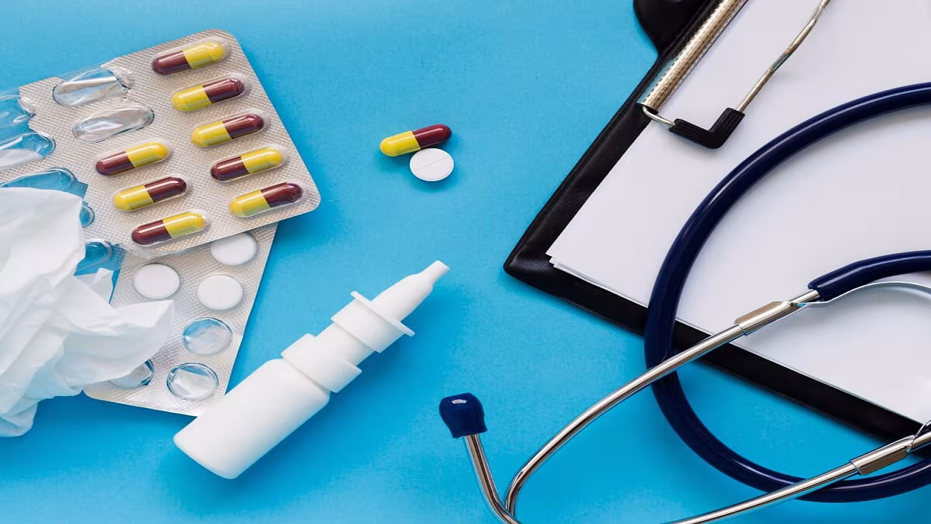 Pills Arrangement on Flat