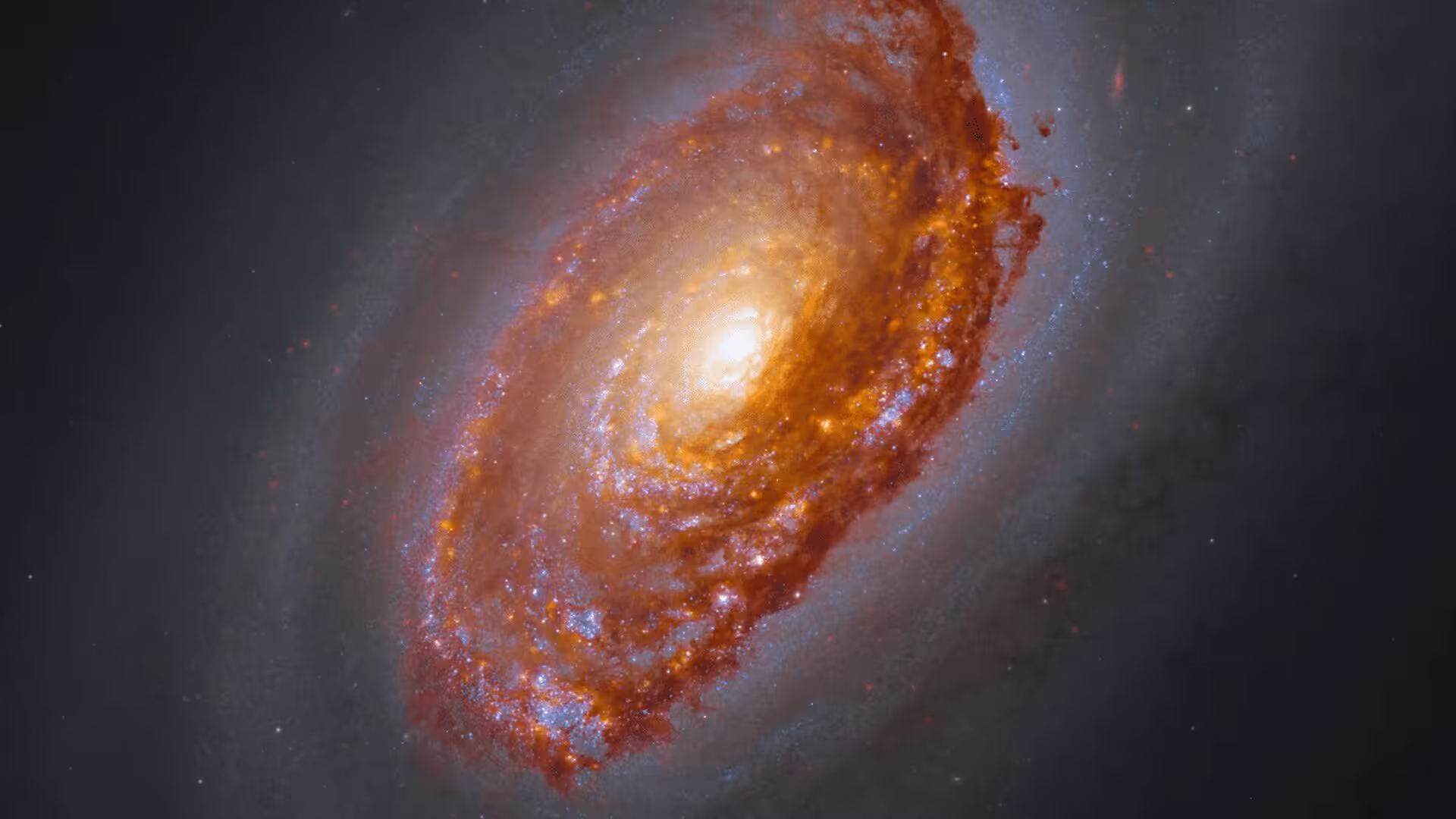 Nasa Captures Stunning View Of A Galaxy With A Billion Year Old Scar Scaled