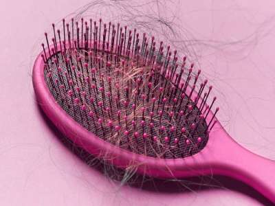 The average person loses 50 to 100 hairs a day. Physical and emotional stress can push hair follicles into a resting period, causing more hair to shed.